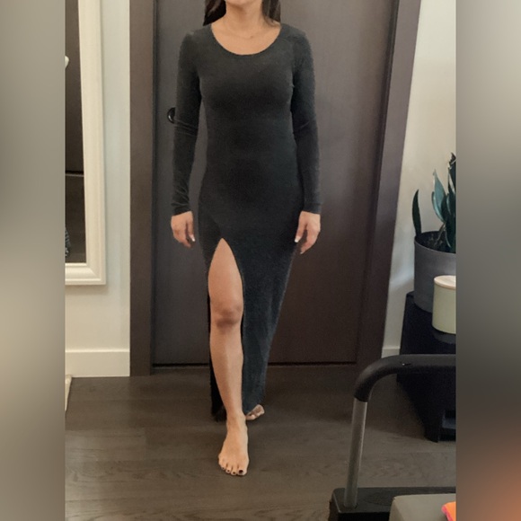 Silver sparkle stretchy dress - Picture 1 of 2